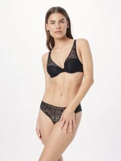 Chantelle Beugel Bhs Triangel BH Dames Zwart -kledingwinkel 473bceeeab092f3a551072678a447c96