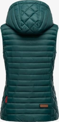 Marikoo Bodywarmers Bodywarmer Dames Smaragd -kledingwinkel 47b5c75faf5de70880e8356d6cb8d981