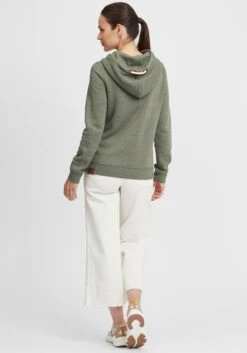 OXMO Hoodies Sweatshirt Vicky Dames Groen / Kaki 9 OXMO Hoodies Sweatshirt Vicky Dames Groen / Kaki -kledingwinkel 4e2cd7d069c87c3f150978d734d3d712