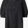 MOSS COPENHAGEN Blouses Met Korte Mouw Blouse Maribel Dames Zwart