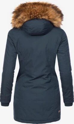 Marikoo Parkas Winterparka Karmaa Dames Donkerblauw -kledingwinkel 508e9e31e8e45e94ae803c9265b660ec
