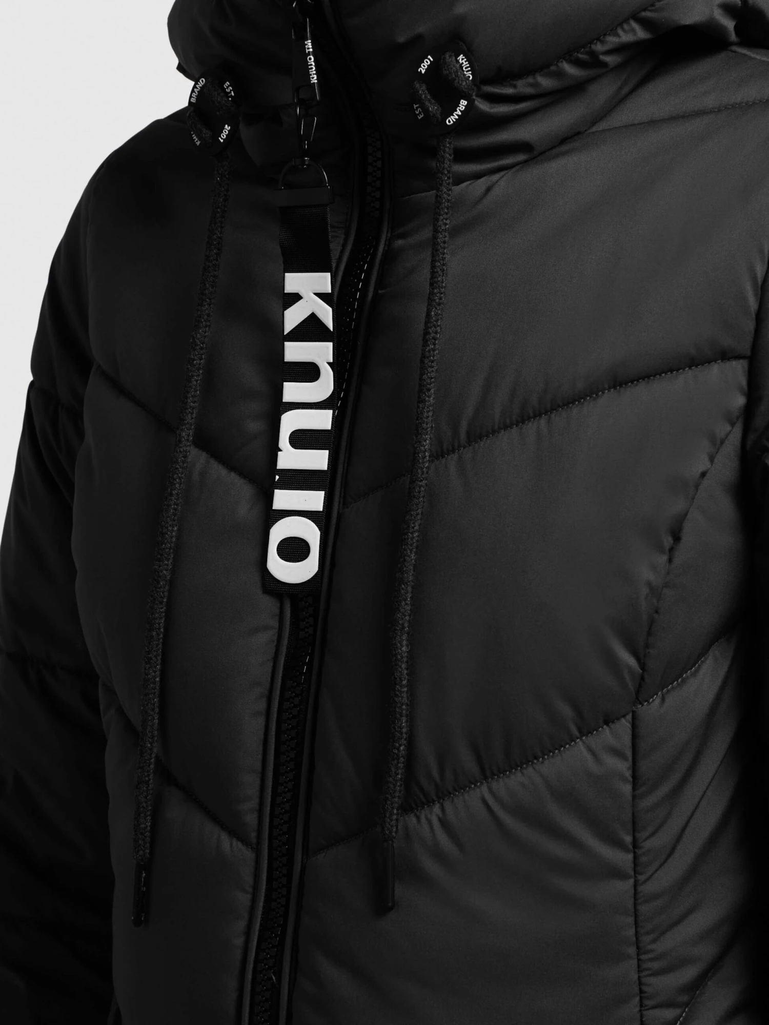 Khujo Wintermantels Wintermantel ARIBAY3 Dames Zwart 2 Khujo Wintermantels Wintermantel ARIBAY3 Dames Zwart - Afbeelding 2