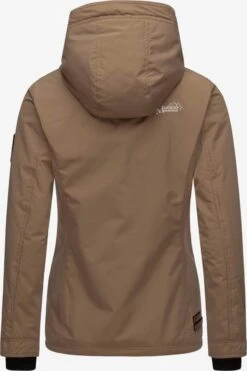 Marikoo Tussenjassen Tussenjas Brombeere Dames Sepia -kledingwinkel 52e5b2cd24155ca3c390b2b481ac4622