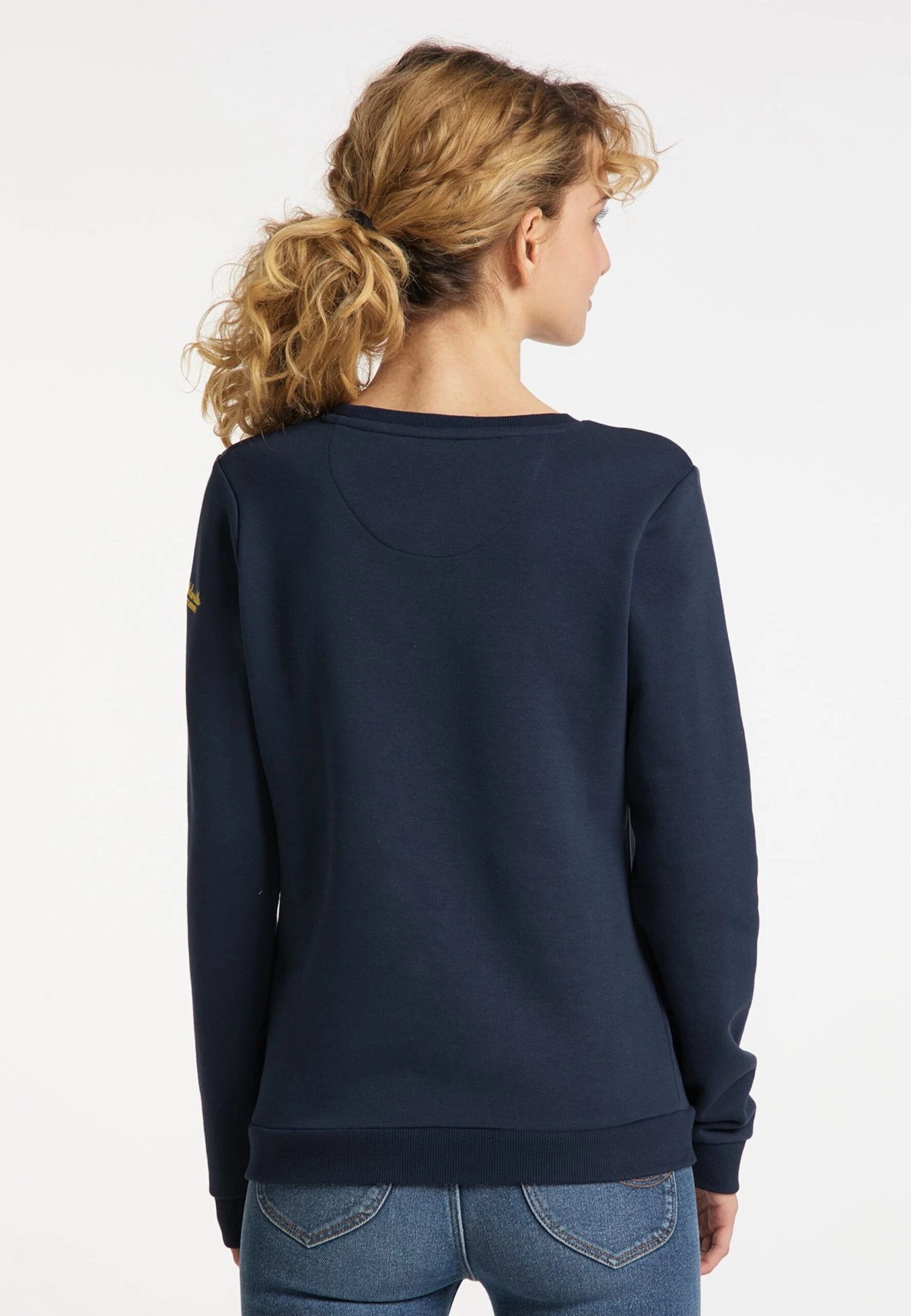 Schmuddelwedda Sweatshirts Sweatshirt Dames Ultramarine Blauw 3 Schmuddelwedda Sweatshirts Sweatshirt Dames Ultramarine Blauw - Afbeelding 3