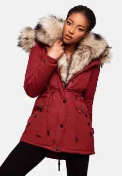 Navahoo Parkas Winterparka Sweety Dames Rood -kledingwinkel 56dc343f6e1382e5099bdeebfb7d72f8