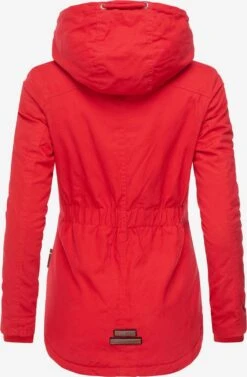 Marikoo Winterjassen Winterjas Bikoo Dames Rood -kledingwinkel 58f9c029123da5b0329b45b61b16f1d3