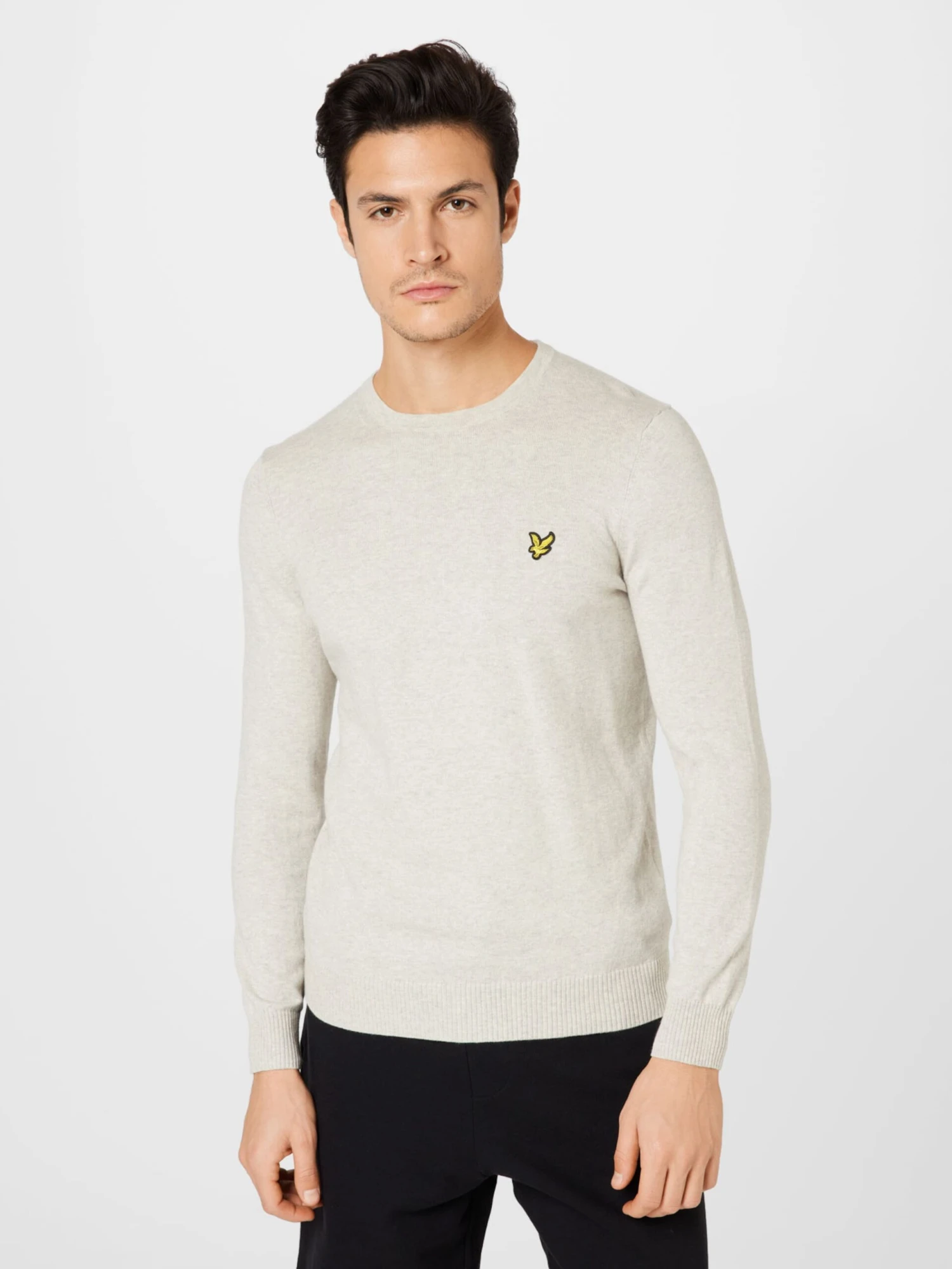Lyle & Scott Crewneck Truien Trui Heren Lichtgrijs 3 Lyle & Scott Crewneck Truien Trui Heren Lichtgrijs - Afbeelding 3
