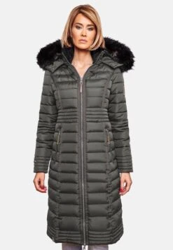 Navahoo Wintermantels Wintermantel Umay Dames Aardetinten -kledingwinkel 5a32d31fef8270b4a5e12ed4e9f9b7ba