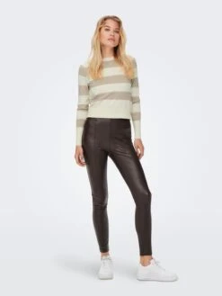 ONLY Fijngebreide Truien Trui Ibi Dames Wit -kledingwinkel 5d3d13c61da2055041797f8774ef4333