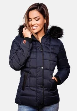 Marikoo Winterjassen Winterjas Unique Dames Nachtblauw 10 Marikoo Winterjassen Winterjas Unique Dames Nachtblauw -kledingwinkel 60c71d63fb55f5570e7b23ff26fb959a