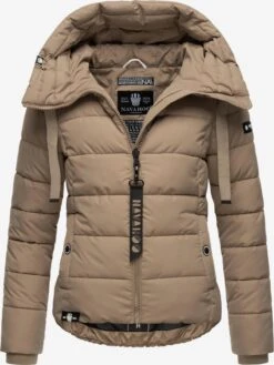 Navahoo Winterjassen Winterjas Dames Lichtbruin -kledingwinkel 659a37562971eb1386b8825280f04614