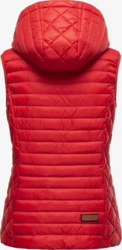 Marikoo Bodywarmers Bodywarmer Hasenpfote Dames Rood -kledingwinkel 67e7814e135bf9b7b553276be2bfd69a