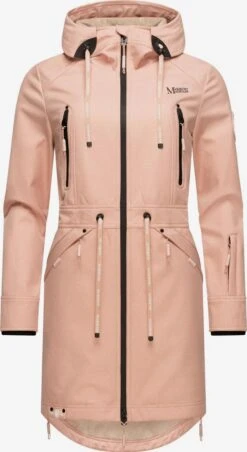 Marikoo Parkas Tussenparka Dames Rosa -kledingwinkel 680961526d2240f6efea1cef296cef63