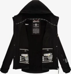 Marikoo Tussenjassen Tussenjas Dames Zwart -kledingwinkel 6c3f74f8d2c71cca164102a86bdc1490