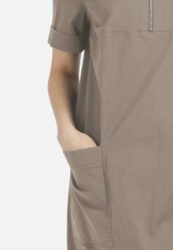 HELMIDGE Midi Jurken Jurk Dames Beige -kledingwinkel 6cde7aeb75035ea2167f13c87c408cd6