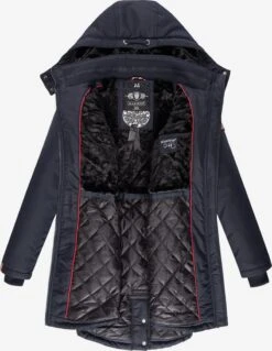 Marikoo Parkas Winterparka Kamii Dames Donkerblauw -kledingwinkel 6e858ef6b4473993eb353ceabba17355