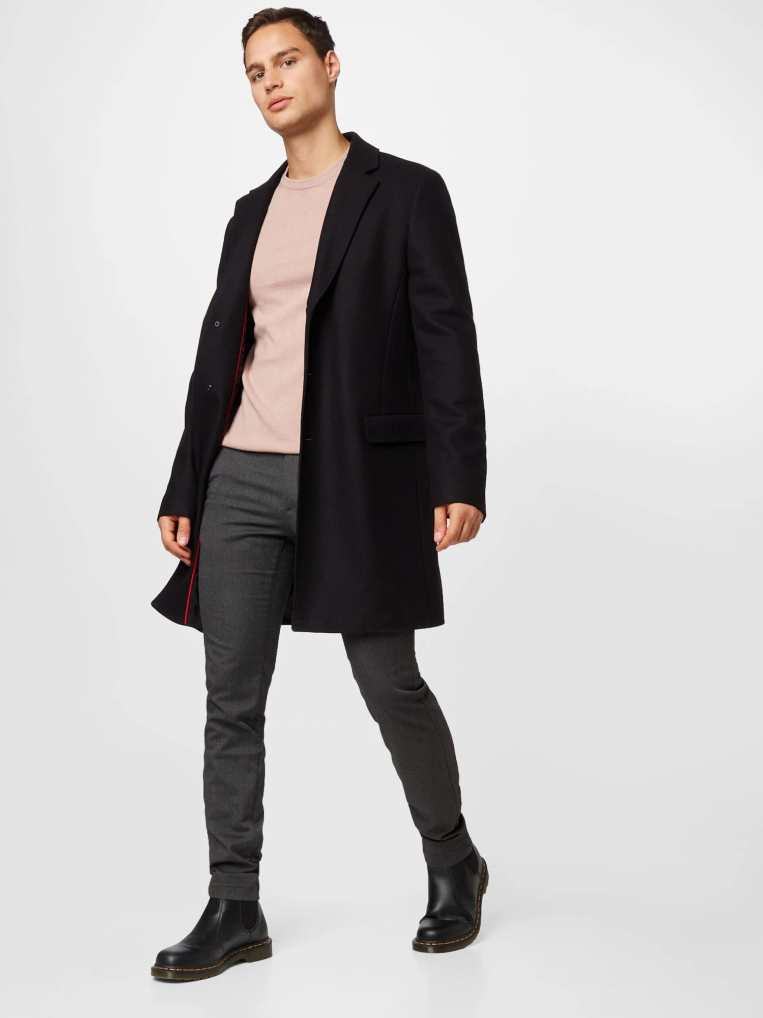 Lyle & Scott Crewneck Truien Trui Heren Poederroze 5 Lyle & Scott Crewneck Truien Trui Heren Poederroze - Afbeelding 5