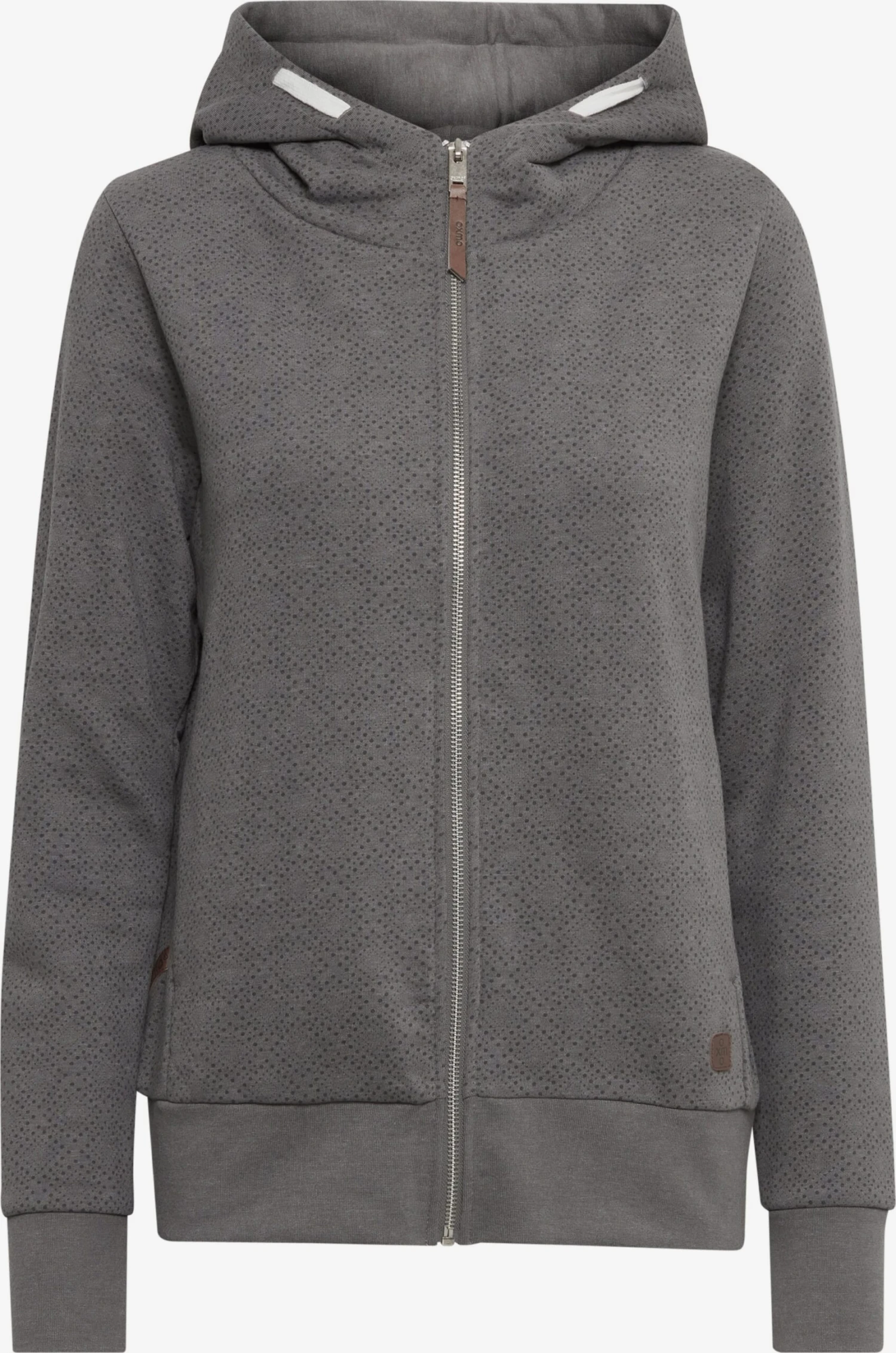 OXMO Sweatvesten Sweatvest VENDELA Dames Grijs / Grijs Gemêleerd 1 OXMO Sweatvesten Sweatvest VENDELA Dames Grijs / Grijs Gemêleerd