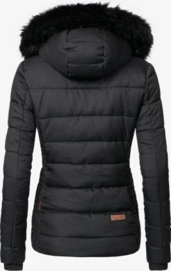Marikoo Winterjassen Winterjas Unique Dames Zwart -kledingwinkel 76eff5d92abfe3c49343e07eb5384f8d