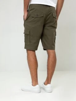 Threadbare Cargo Shorts Regular Cargobroek Bute Heren Kaki -kledingwinkel 790550f758e394564b3864826255b68e