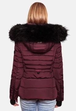 Navahoo Winterjassen Winterjas Adele Dames Robijnrood -kledingwinkel 7a33a46930f342b1c7d5eb96160cd0a3