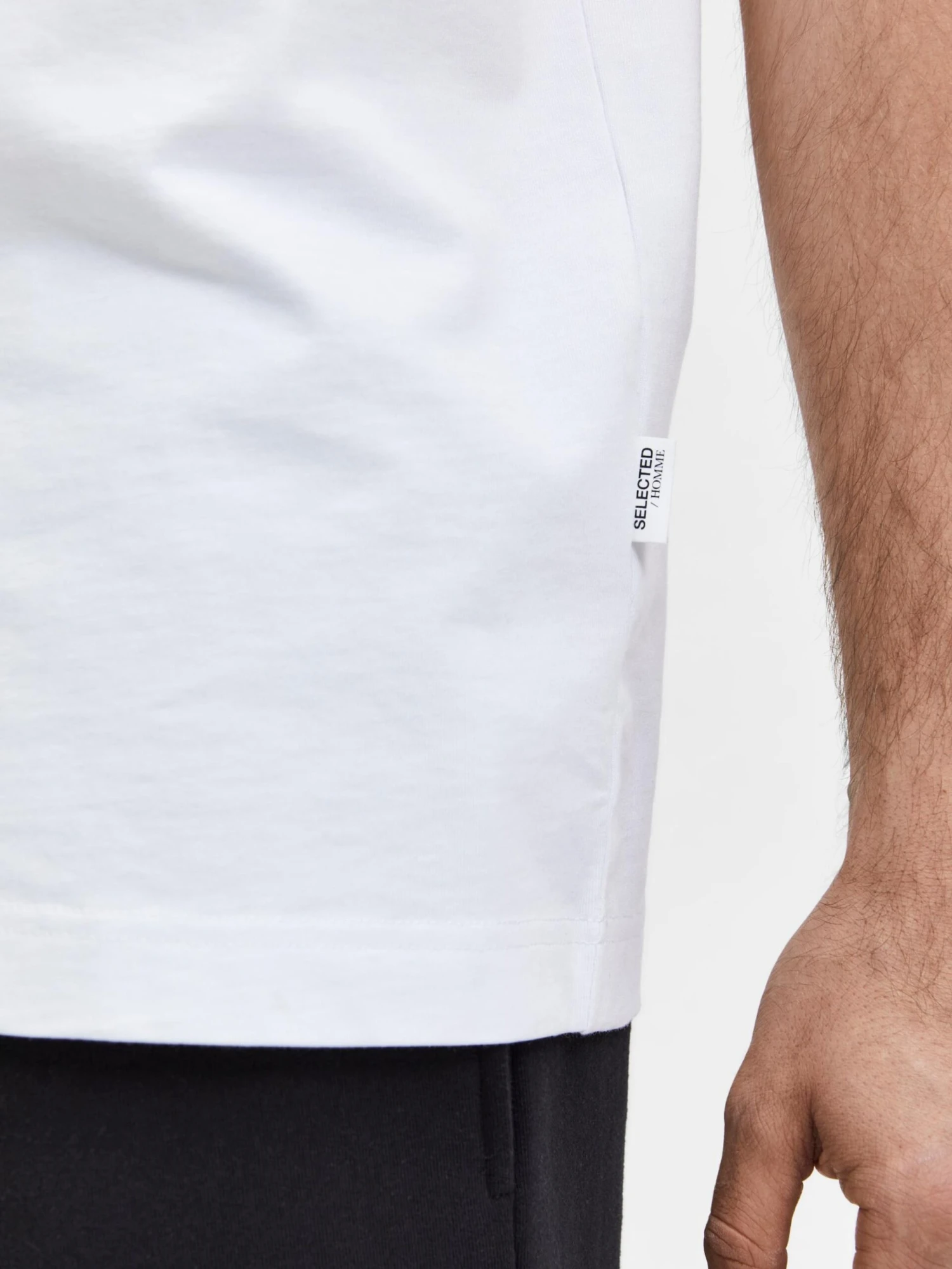 Selected Homme T-shirts Shirt TRUMAN Heren Wit 6 Selected Homme T-shirts Shirt TRUMAN Heren Wit - Afbeelding 6