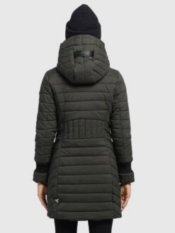 Khujo Wintermantels Wintermantel Nita Dames Kaki -kledingwinkel 7ca0cd4ba24908ed549154580d6265ff