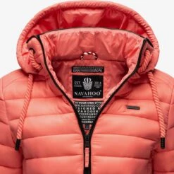 Navahoo Tussenjassen Tussenjas Lulana Dames Zalm Roze -kledingwinkel 7dcb2021c28a99616faadc944c2207e7