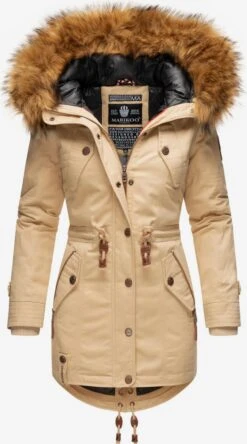 Marikoo Parkas Winterparka La Viva Dames Beige