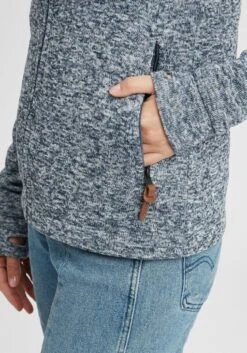 OXMO Sweatvesten Sweatvest Thory Dames Blauw -kledingwinkel 818a7c55d1119715de911c2bad031b86