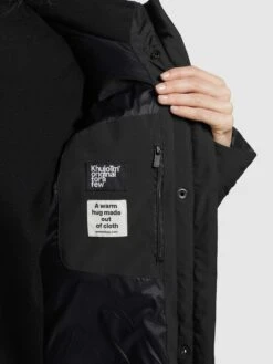 Khujo Wintermantels Wintermantel Dakota Dames Zwart -kledingwinkel 81bd1fb712b99d6ccdded7cd47d12af7