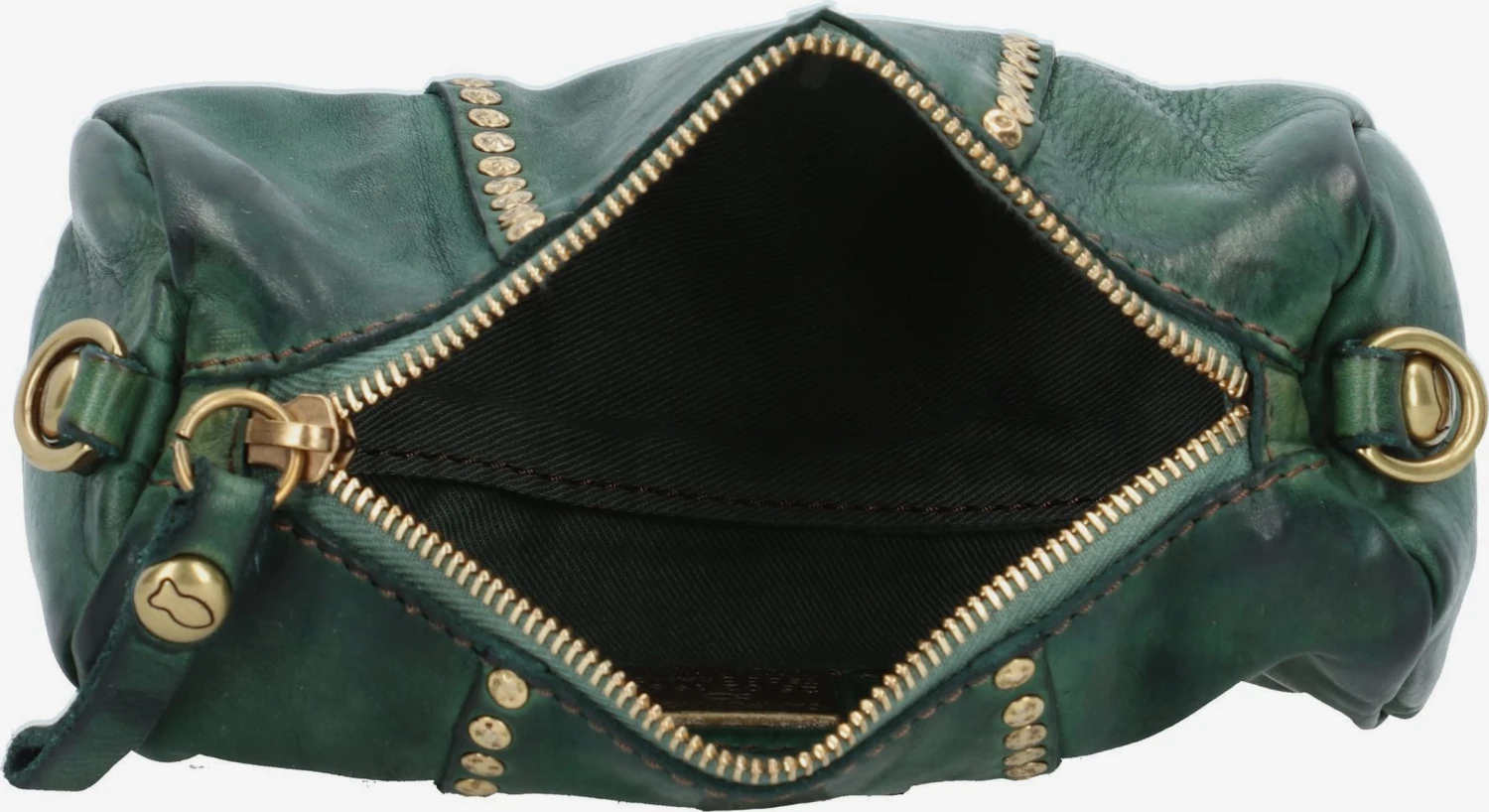 Campomaggi Schoudertasjes Schoudertas Kura Dames Groen 5 Campomaggi Schoudertasjes Schoudertas Kura Dames Groen - Afbeelding 5