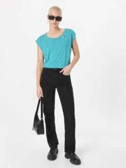 Ragwear T-shirts Shirt TULSA Dames Lichtblauw -kledingwinkel 87ba7a9728830ca894f1527085dded26