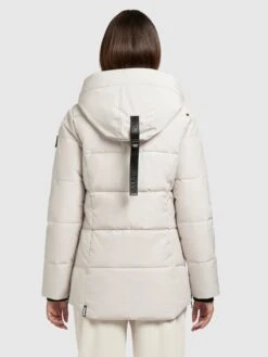 Khujo Winterjassen Winterjas Eunice Dames Offwhite -kledingwinkel 8ae2b3ca32d064a5230ed18e95a7b7f8