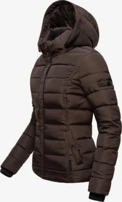 Navahoo Winterjassen Winterjas Miamor Dames Chocoladebruin -kledingwinkel 8af87c9de512fc42a25a6bd22cf35fa4