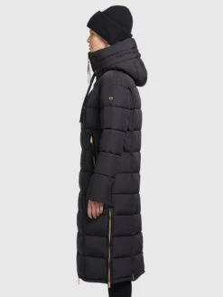 Khujo Wintermantels Wintermantel Aruba Dames Zwart -kledingwinkel 8b4d78b74431b8a1a060d88f4f5208e1