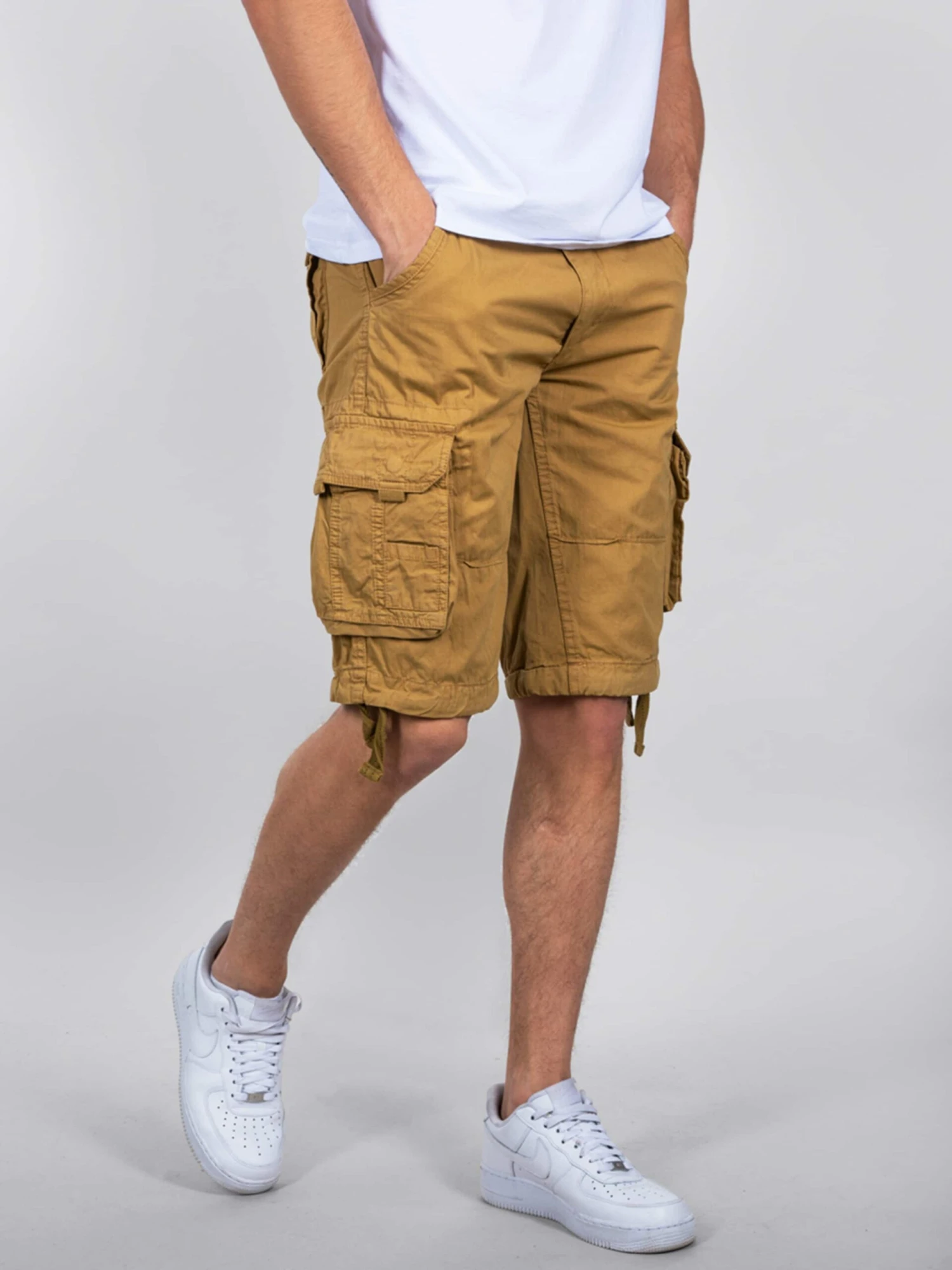 Alpha Industries Cargo Shorts Regular Cargobroek Jet Heren Riet 5 Alpha Industries Cargo Shorts Regular Cargobroek Jet Heren Riet - Afbeelding 5
