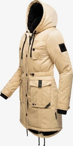 Navahoo Parkas Winterparka Luluna Dames Beige -kledingwinkel 8d6c9c9d6e05a5c1d09107a0a55fa197