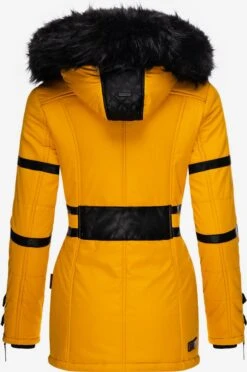 Navahoo Winterjassen Winterjas Moon Dames Geel -kledingwinkel 8e8359c4eeaa87821f30a6920eaef421