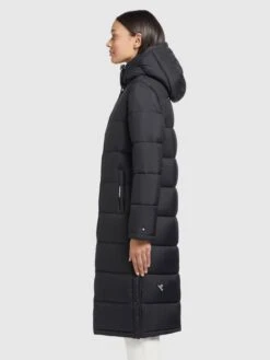 Khujo Wintermantels Wintermantel Corinna Dames Zwart -kledingwinkel 8eb8010e440b19f8a97efd34ac48c7bd