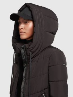 Khujo Wintermantels Wintermantel Ayleena Dames Zwart 14 Khujo Wintermantels Wintermantel Ayleena Dames Zwart -kledingwinkel 8eeb525859603e5aef331184513747ba