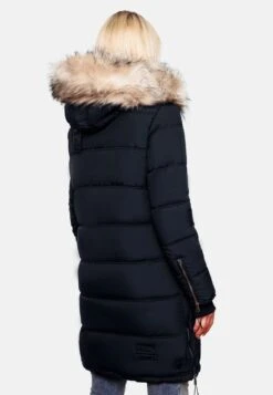 Marikoo Wintermantels Wintermantel Chaskaa Dames Navy -kledingwinkel 8f80ef4ce8b5d50c702eb94a3acf9f80