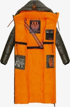 Navahoo Wintermantels Wintermantel Schmuseengel Dames Olijfgroen -kledingwinkel 90823ca12103d3936dcf03ad453df545