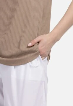 HELMIDGE Mouwloze Shirts Top Dames Beige -kledingwinkel 94cdb8a06434c2f232f87f32d68be706