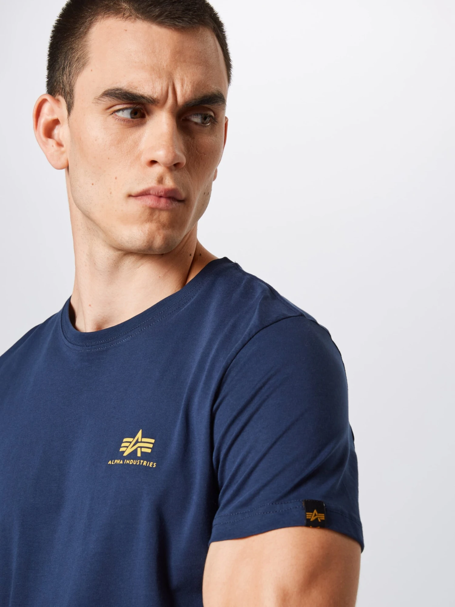 Alpha Industries T-shirts Regular Fit Shirt Heren Navy 2 Alpha Industries T-shirts Regular Fit Shirt Heren Navy - Afbeelding 2