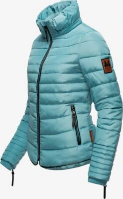 Marikoo Winterjassen Winterjas Amber Dames Blauw -kledingwinkel a243cd628c464d5ad69a41217795448f
