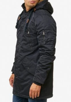 Indicode Jeans Parkas Winterparka Bardsley Heren Navy -kledingwinkel a3d9565a51cad9237d63ef7683c24601