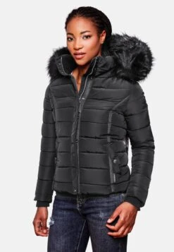 Navahoo Winterjassen Winterjas Miamor Dames Zwart -kledingwinkel a60da1d40fa0fe15df1fe8834aed05bb