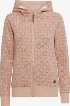 OXMO Sweatvesten Sweatvest VENDELA Dames Rosa