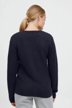 OXMO Vesten Gebreid Vest Helga Dames Marine 9 OXMO Vesten Gebreid Vest Helga Dames Marine -kledingwinkel ad44123ab9ea9abc8a00ded3d0d3534b